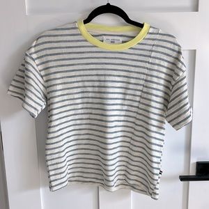 Sol Angeles Anthropologie Short Sleeve Shirt size Small